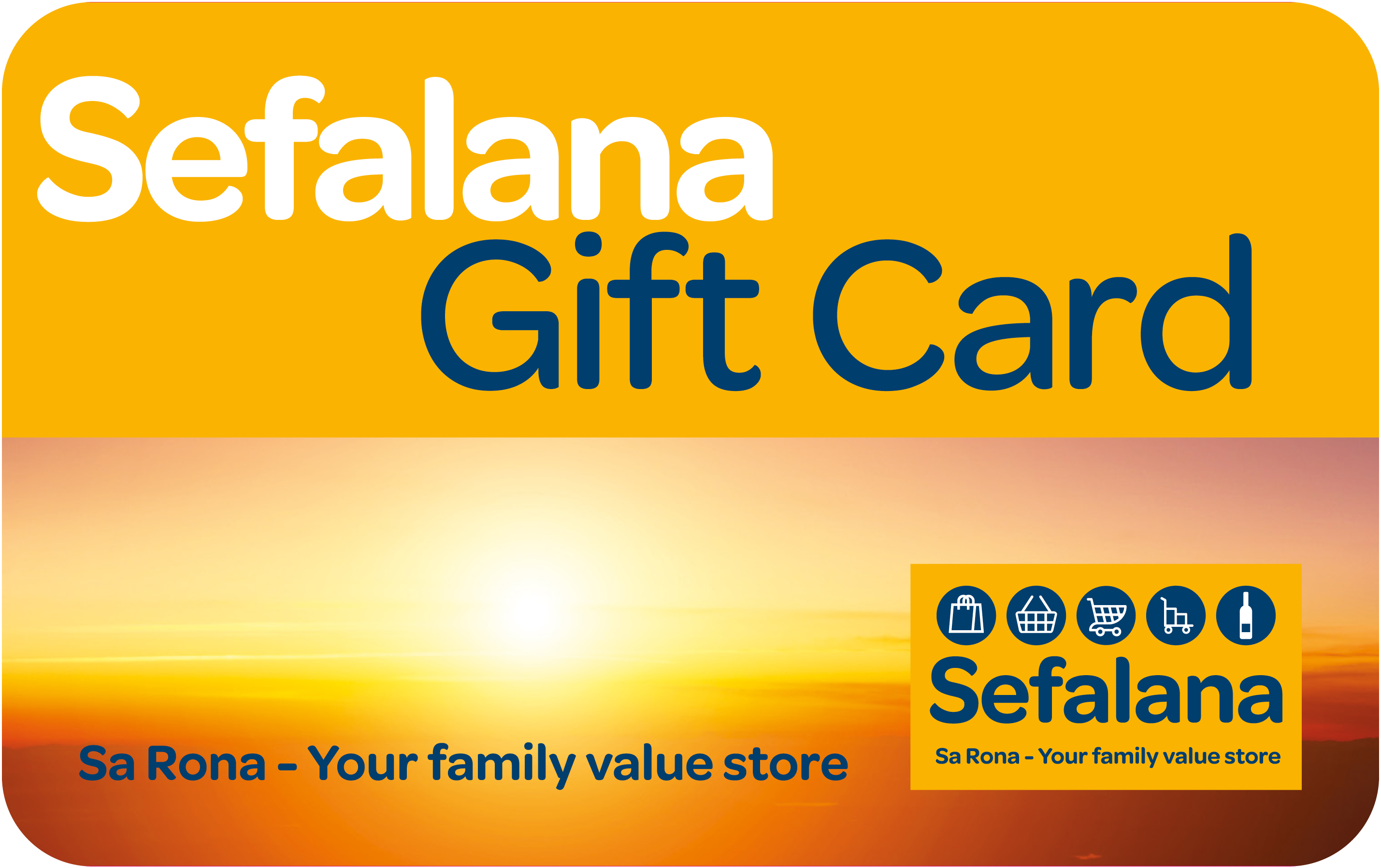 Sefalana Gift Card